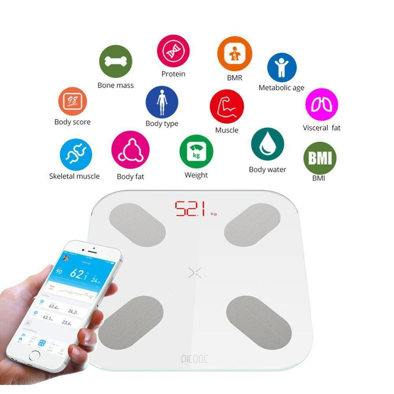 Bathroom Scales Bluetooth Floor Body Scale Smart